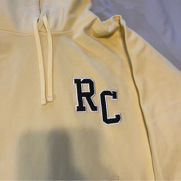 Reigning Champ Mens Yellow Hoodie - Picture 5 of 5